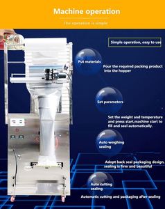 Máquina automática vertical para envasar frijoles salados, <span class=keywords><strong>palomitas</strong></span> de maíz, snacks fritos congelados, patatas fritas y papas a la francesa - Product Image 3
