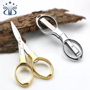 Forbici Piccole in Acciaio Inossidabile Multifunzionali Pieghevoli a Forma di 8 per <span class=keywords><strong>Disegno</strong></span> - Product Image 3