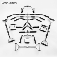 Barre de traction large LS3020 pour entraînement dorsal et fitness