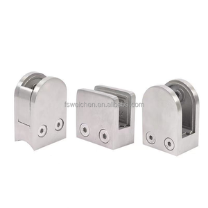 Morsetto in vetro 304/316 in acciaio inossidabile per balcone e ringhiera per scale con montaggio in vetro senza cornice per balaustra - Product Image 3