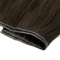 Extensions de cheveux vierges russes blondes 12A, tissage Genius Weft, double trame invisible, cheveux Remy alignés sur les cuticules