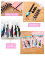 Stylo Magique Effaçable Automatiquement, Ensemble de Stylos d'Écriture, Cahier à Rainures, Recharges à Poignée Cylindrique, Plastique 0,5 mm, Stylo pour Étudiants et Bureau