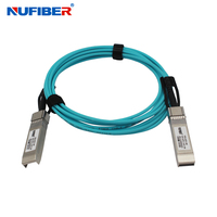Kabel Optik Aktif SFP+ AOC 10G Kecepatan Tinggi OM3 Multi-mode Fiber Patch Cord 2-20M Kabel Jaringan Kompatibel untuk Pusat Data FTTX
