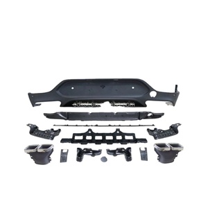 GLC63S diffusore posteriore tubo di scarico per <span class=keywords><strong>Mercedes</strong></span>-Benz <span class=keywords><strong>GLC</strong></span> X253 GLC63S - Product Image 1