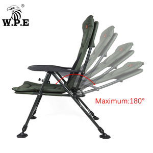 W.<span class=keywords><strong>P</strong></span>.E. Nieuwe verstelbare armleuningen buitenstoelen groene strandstoelen opvouwbare draagbare karpervis-aas tafelstoelen - Product Image 5