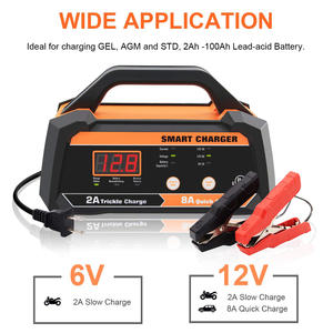 <span class=keywords><strong>Booster</strong></span> électrique ROHS <span class=keywords><strong>6V</strong></span> <span class=keywords><strong>12V</strong></span>, avec chargeur intelligent de <span class=keywords><strong>batterie</strong></span> au plomb 8a 2a, appareil de réparation 7 étapes - Product Image 6