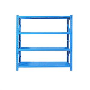 Étagères de stockage Dinghui Blue Warehouse, unités d'étagères métalliques multi-niveaux, acier laminé à froid haute résistance - Product Image 1