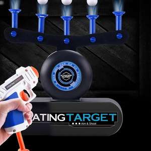 Tembakan mengambang Set pistol desain keren Simulator 2 In1 Eva bola lembut menembak Target permainan senjata - Product Image 2