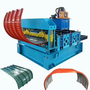 Roof System Corrugated <b>Sheet</b> Roof Panel Curving Crimping Bending Machine - Product Image 1