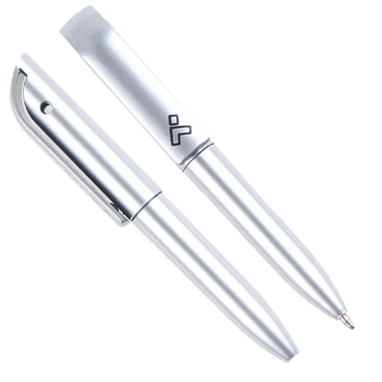 Mini stylo à bille en plastique de logo d'impression personnalisée de haute qualité pour cadeau d'affaires