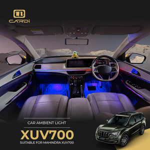 Bande lumineuse <span class=keywords><strong>intérieure</strong></span> de voiture 12V CARDI pour Mahindra D4 XUV, compatible avec les modèles OEM multicolores et monocolores - Product Image 1