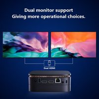 Mini PC Computer Mini Desktop Computers 8GB DDR4 256GB SSD 12th Gen N95 Processor 3.4GHz DDR4-2666 Business Gaming Mini Pcs