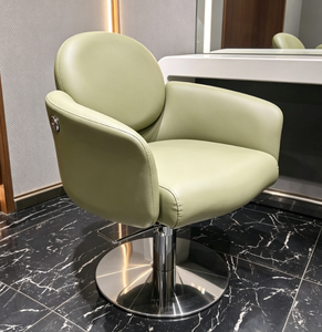 Silla de Salón Personalizable de Cuero Cómodo y Agradable al Tacto para Mujeres, para Peinado y Peluquería - Product Image 1