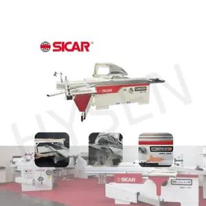 SICAR品牌350毫米大锯片3200毫米滑台锯手动升降和倾斜SEGA350滑台锯