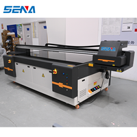 Impresora UV de Cama Plana de Gran Formato 2513, de Alta Gama, con Tinta CMYKW, para Vidrio, Acrílico, Alfombras, Madera, PVC, Tarjetas de Identificación, Granito