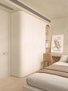 <span class=keywords><strong>Armadio</strong></span> Moderno Personalizzabile Fai-da-te in Legno Massello Bianco, Estensibile e Assemblabile, per Camera da Letto e Soggiorno - Product Image 3