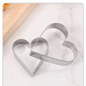 12 Uds moldes de galletas de acero inoxidable cortadores corazón forma de estrella juego de cortadores de galletas para cocina herramientas para hornear pasteles - Product Image 6