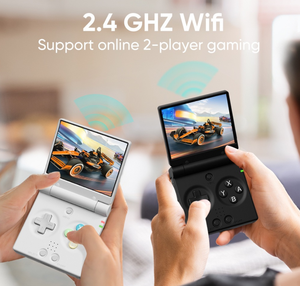 Console de <span class=keywords><strong>jeu</strong></span> <span class=keywords><strong>vidéo</strong></span> portable Miyoo Mini Flip avec écran IPS de 2,8 pouces, batterie de 2500 mAh, prise en charge du Wi-Fi 2,4 G - Product Image 6