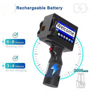 Nuova stampante stampante portatile stampante a getto d'inchiostro portatile macchina per etichette per scatola logo Batch scadenza Encoder - Product Image 3