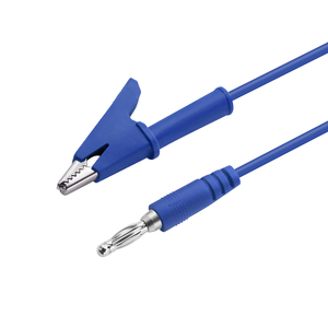 Kawat uji Multimeter tembaga murni 16awg biru kabel daya silikon & kabel ekstensi - Product Image 4