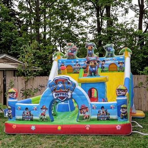 Vente Flash : Château Gonflable d'Extérieur Personnalisé de Qualité Supérieure pour Aire de Jeux Urbaine - Product Image 5