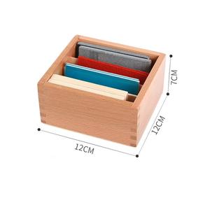Juguetes Educativos JET OEM Montessori, Materiales Educativos de Madera, Tarjetas Sensoriales de Reconocimiento de Colores, Material Didáctico, Juguetes Educativos para Niños - Product Image 3