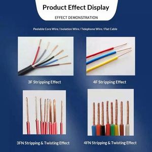 เครื่องปอกสายไฟแบบมีปลอกหุ้มหลายแกนระบบนิวเมติก - Product Image 3