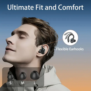 Écouteurs sans fil TWS à commande tactile avec contrôle du volume pour iPhone, écouteurs de course sans fil pour Android, <span class=keywords><strong>casque</strong></span> de jeu Hi-Fi - Product Image 4