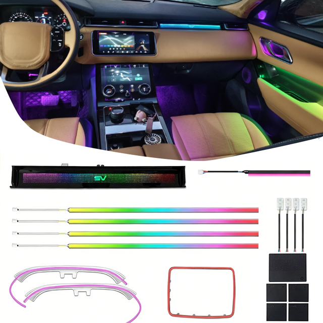Symphony Ambient Light for Land Rover Range Rover Velar 2017-2025 Interior LED Atmosphere Lamp SV Mold Optional a Pillar Treble