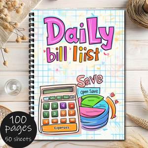 Carnets spirales personnalisables en gros, format A5/B5, impression CMJN, suivi de factures, finances professionnelles, cadeaux de fin d'année - Product Image 6