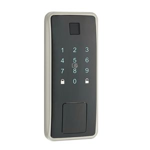Serrure de porte d'entrée sans clé à pêne dormant intelligent Blue-Tooth WIFI Touchscreen Keypad Key Auto Remote Auto EKey APP Control Front Door Lock - Product Image 3