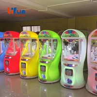 Machine à pinces à monnayeur Lifang pour enfants, pour attraper bonbons et jouets, modèle Super Box Mini, jaune, garantie 12 mois