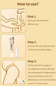 Crème Baume Anti-Hémorroïdes à Base de Plantes OEM pour Hémorroïdes Internes et Externes – Fourniture de Soins de Santé - Product Image 6