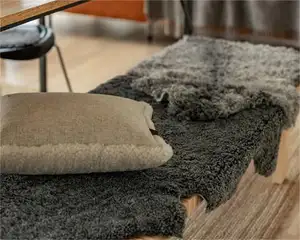 Luxury soft genuine Australian merino sheepskin rug sheep fur rug for home decor Australian merino sheep skin rugs