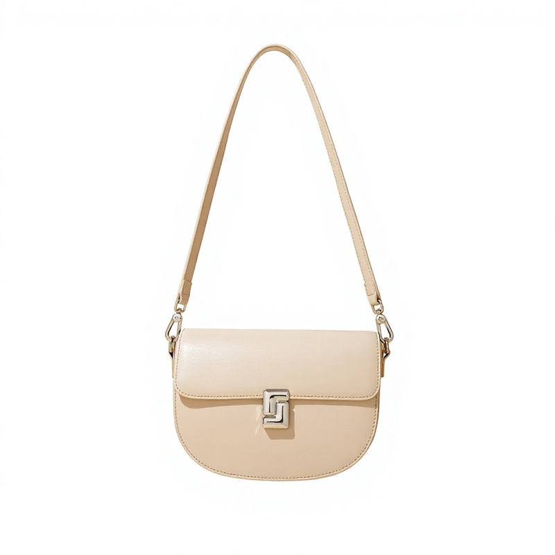 High End Lady Cowhide Saddle Bag