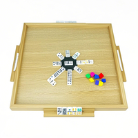 Table de dominos en bois à vendre, table de dominos sans pieds, fabrication sur mesure, logo personnalisé, table de dominos en bois pour jouer au jeu de dominos