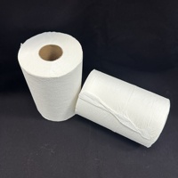Factory Direct Sale Absorbent & Robust für stark frequentierte Bereiche Weiße kommerzielle 1-lagige Papier handtuch rollen
