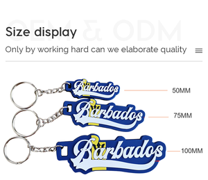 <b>Personalized</b> Logo Soft Pvc Key Ring 3d or 2d Fashionable Design Logo Pvc Key Chain Rubber Pvc <b>KeyChain</b> - Product Image 6