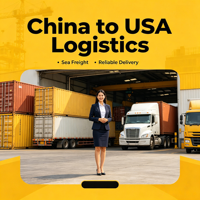 Service logistique DDP professionnel de la Chine vers les États-Unis pour l'expédition Amazon FBA via LCL+Express avec assistance 24h/24 et 7j/7