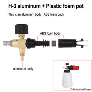 Электрический 1000 Вт пенный пистолет для мойки автомобиля, электроочистка, копье из пены для снега с пластиковыми алюминиевыми медными материалами - Product Image 3