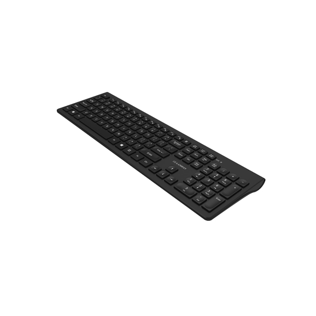 Customized Full Size 106 Key 2.4Ghz Wireless Keyboard in Multi Language Layout