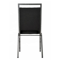 Chaises d'hôtel empilables en fer de style moderne et durables pour salle de banquet, salon, appartement, hôpital, atelier, entrée, parc et sous-sol