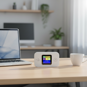 Router Wifi 4G de Bolsillo Desbloqueado con Batería de 3000 mAh, Router Wifi Universal 4G con Ranura para <span class=keywords><strong>Tarjeta</strong></span> SIM, Mini Router Wifi Portátil para Exteriores - Product Image 1