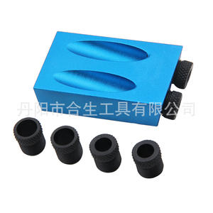 Woodworking Slanted Hole Positioner 6-8-10mm Aluminum Alloy <b>Drill</b> <b>Guide</b> For Electric <b>Drill</b> With Bits And Accessories - Product Image 3