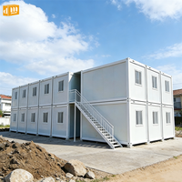 Maisons de jardin modulaires portables pliables à 2 chambres, préfabriquées, minuscules maisons, conteneurs de bureau pliables d