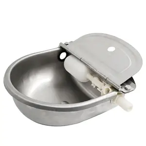 Bestiame Mucca Pecore Cavallo in acciaio inox animale bevitori di acqua/bere ciotola Mucca Ciotola Potabile Automatico bestiame Bere Ciotola - Product Image 1