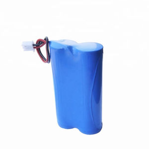 Batería de iones de litio de 7,4 V ICR18650 18500 2s1p 2Ah 2.2Ah 2.6Ah <span class=keywords><strong>para</strong></span> caudalímetro ultrasónico, cajero automático, Inter Teléfono, <span class=keywords><strong>terminal</strong></span> POS - Product Image 1