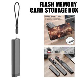 Boîte de rangement multifonctionnelle <span class=keywords><strong>Micro</strong></span> m SD SDXC SDHC TF Card SIM Card <span class=keywords><strong>Memory</strong></span> Card Storage Box - Product Image 3