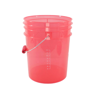 Wholesale 3.5 Gallon <b>Plastic</b> Car Wash <b>Bucket</b> with Round Lid Food Grade 5 Gallon for Water & Paint Use - Product Image 4