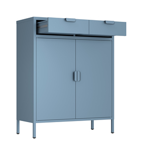 Meubles de salon français, fournitures, buffet nordique, armoire de salon, buffet de cuisine avec porte et tiroir - Product Image 4